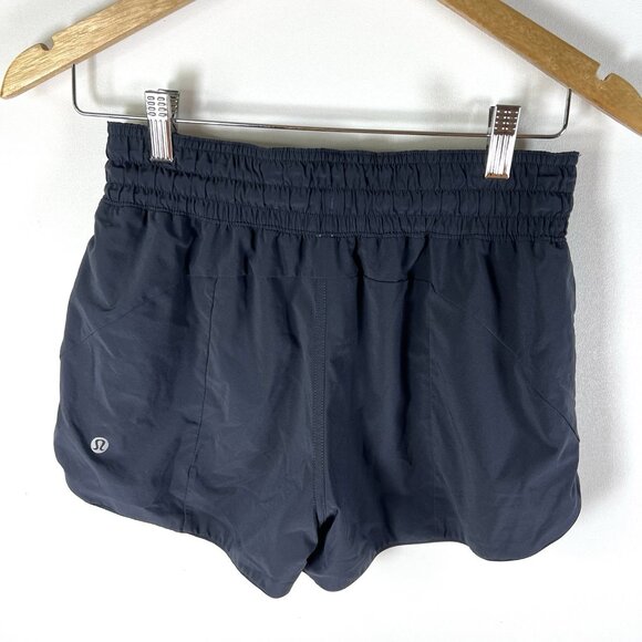 Lululemon Tracker Shorts Reversible Blue 4” Inseam Women’s Size 4 Choose A Side - Picture 7 of 9